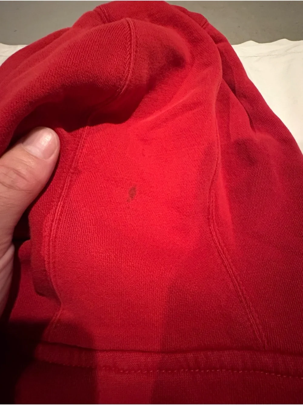 Ohio State Buckeyes Red Adidas Hoodie Pullover NCAA Men’s Size:Large